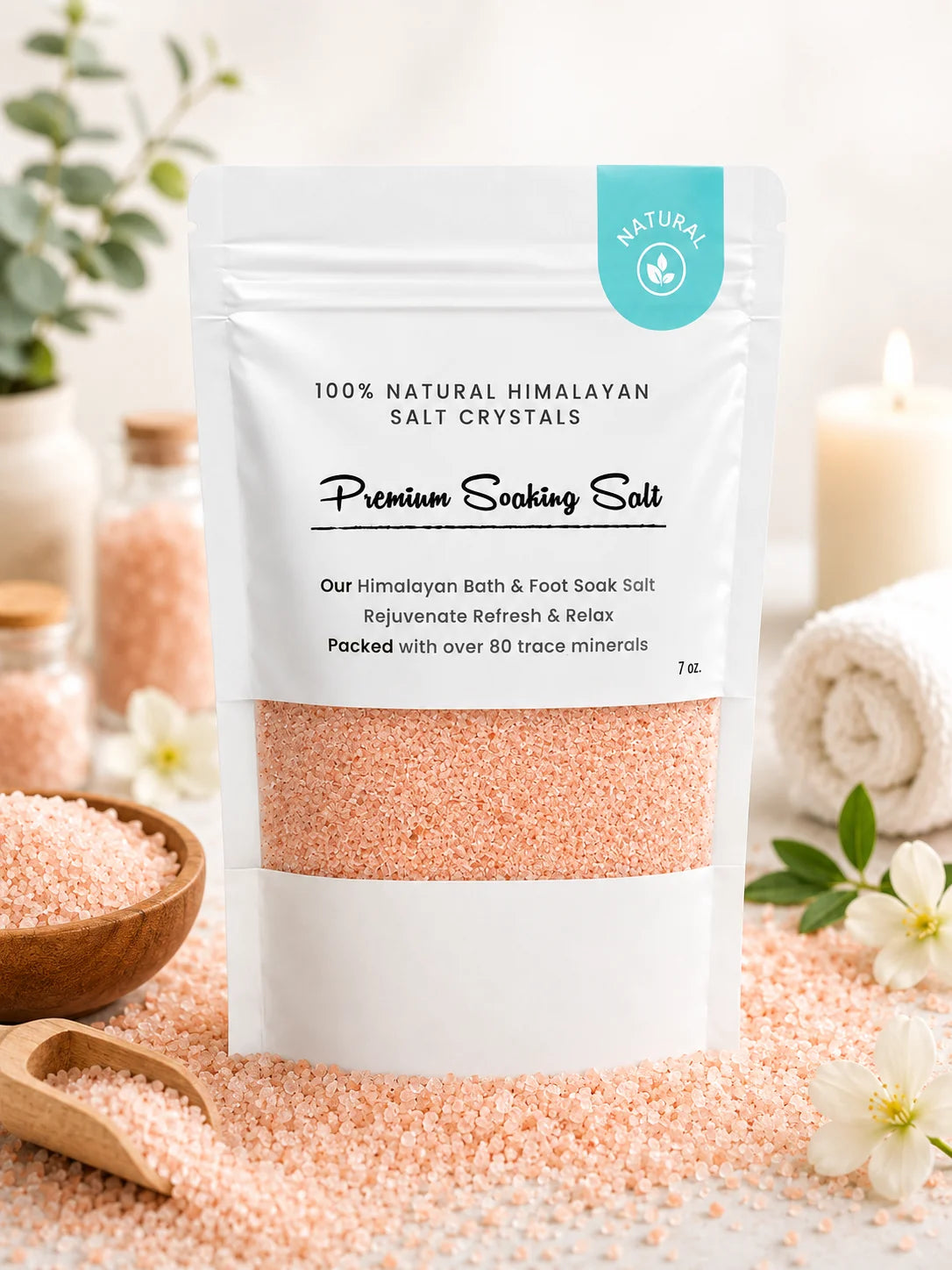 Premium Natural Himalayan Bath Salt Sand (Buy any 3 for $10.00)