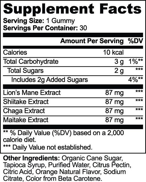 Adaptogen Vitality Gummies