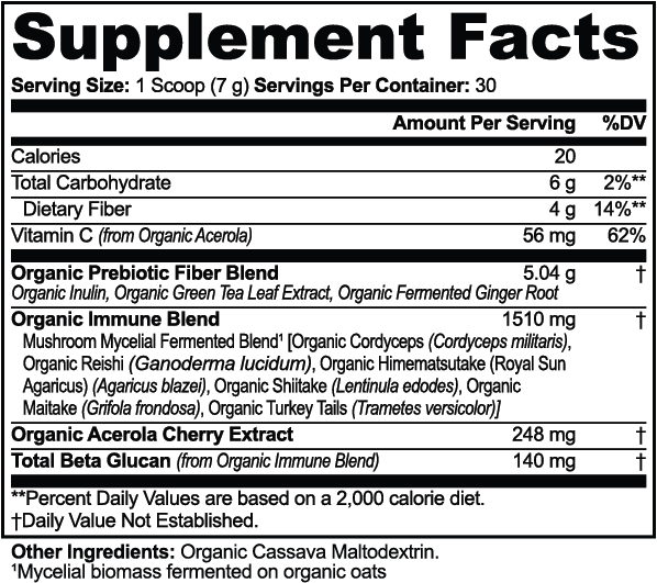 Fermented Mushroom Blend